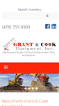 Mobile Screenshot of grantandcookequipment.com