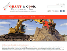 Tablet Screenshot of grantandcookequipment.com
